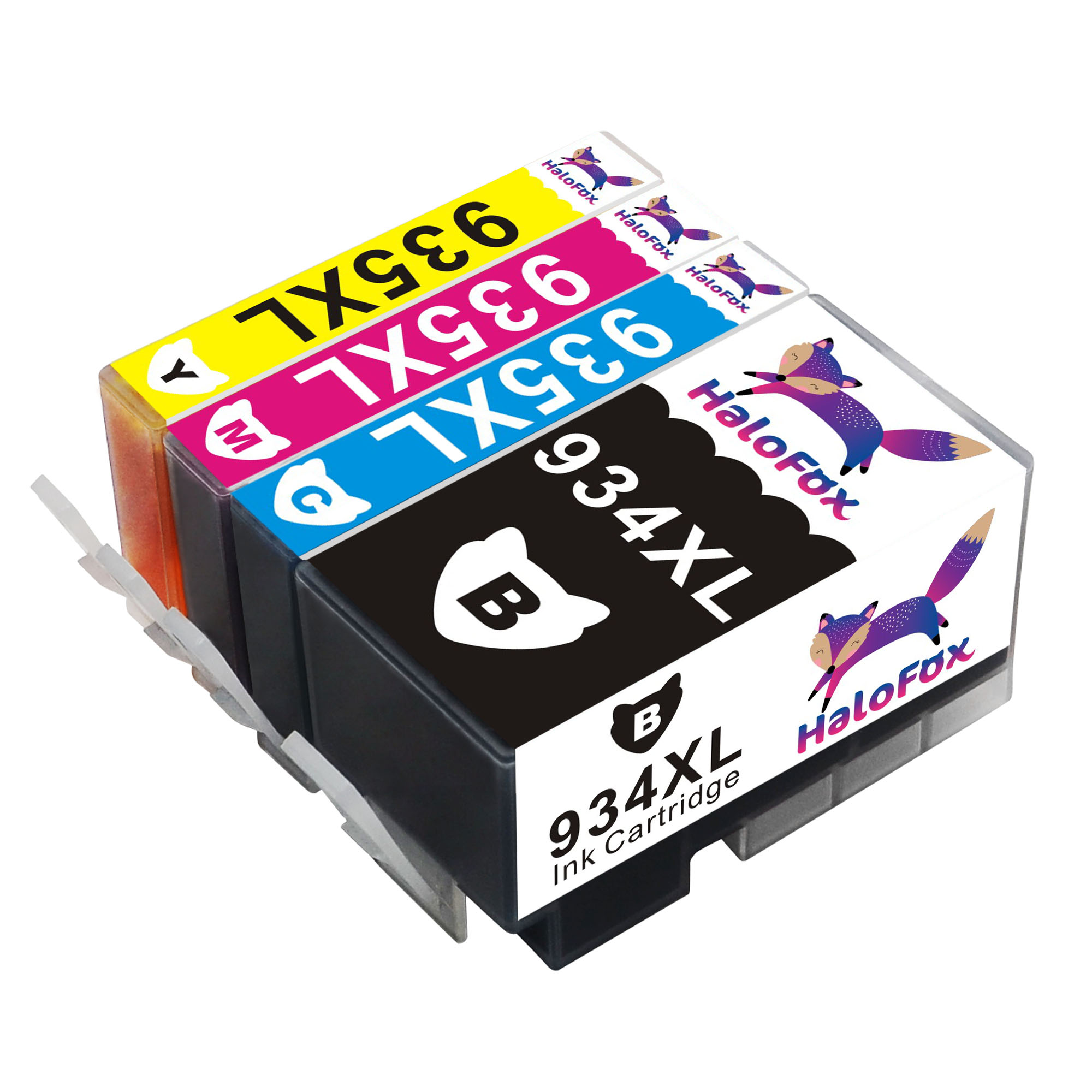 4PK Ink Cartridges 934XL 935XL Compatible for HP OfficeJet Pro 6830 6820 6230 6812 6815 6835